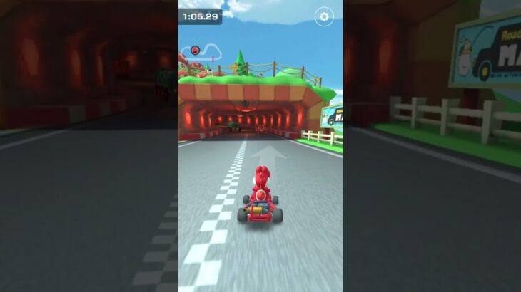 Netty en el reto contrarreloj | Mario Kart Tour #shorts #mariokart #gaming #mario #netty