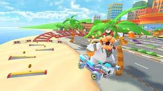 マリオカートツアー Wii ココナッツモール X フルコンボ 150cc　Mario Kart Tour Wii Coconut Mall T 150cc