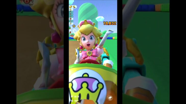 承認欲求激しいヤツ#マリオカートツアー#ピーチ姫#マリカー