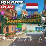 マリオカートツアー　アムステルダムブルームを走ってみました！