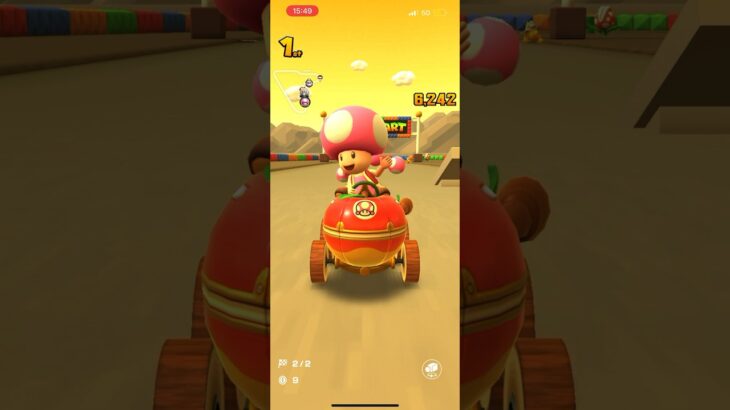 #162 マリオカートツアーをプレイ『RMX チョコレーとう 2』