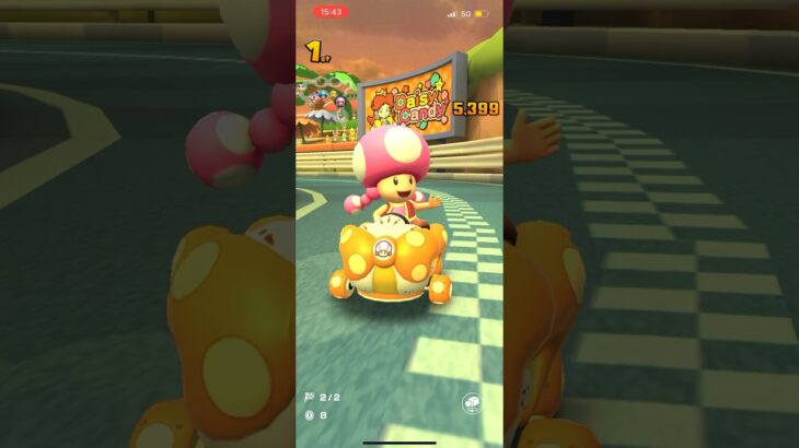 #165 マリオカートツアーをプレイ『Wii デイジーサーキット』