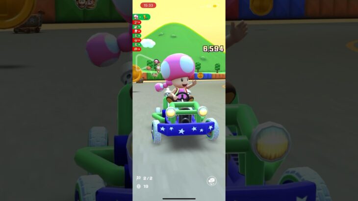 #189 マリオカートツアーをプレイ『SFC マリオサーキット 1』
