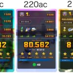 プリンセスツアー後半リーグ 216,250pt｜マリオカートツアー