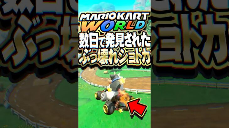 マリオカートワールド 6日で発見されたぶっ壊れショートカット2選 #マリオカートワールド