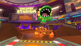 マリオカートツアー GC ワルイージスタジアム フルコンボ 150cc　Mario Kart Tour GCN Waluigi Stadium Nonstop Combo 150cc