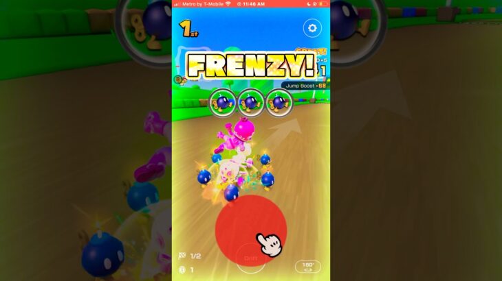 Mario Kart Tour Gameplay PRINCESS TOUR Walkthrough Nintendo (YouTubeShorts) Mobile Games 2025