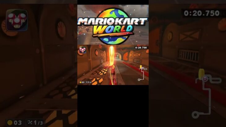 ▶️キラーシップWR#マリオカート #mariokart #mariokartworld #マリオカートワールド
