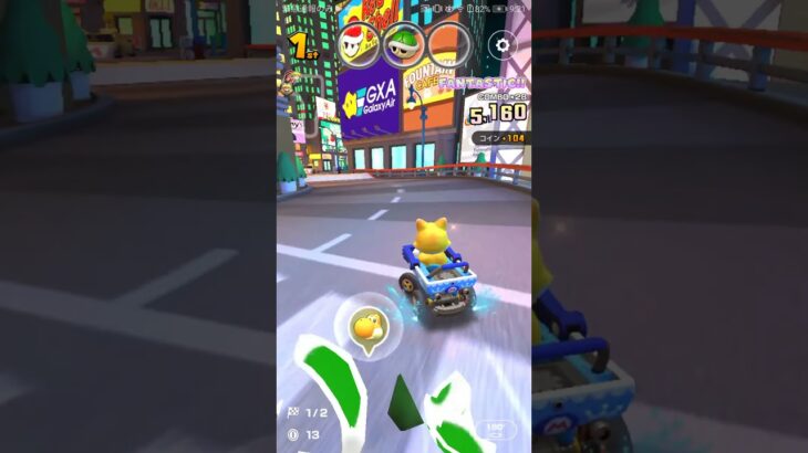 【臨時公開】気ままにレース#マリオカートツアー #マリオカートツアー #nintendo #mario,＃Tour New York dream ３R,#Cat mario