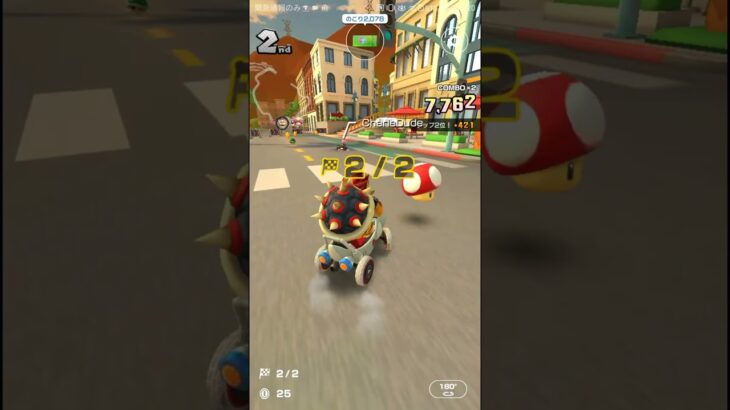 #マリオカートツアー #nintendo,#Los Angeles Coast3R ,#Cat Bowser (Coin box character)
