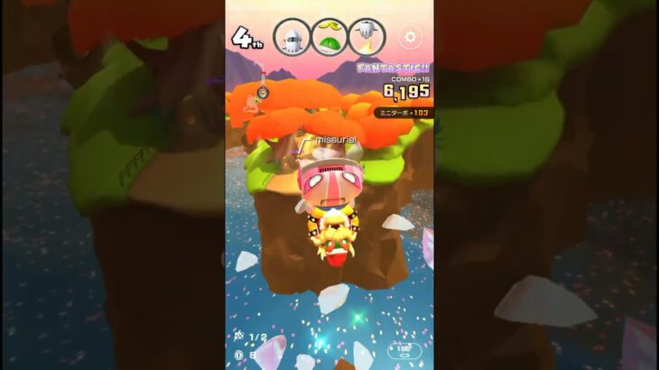 【臨時公開】気ままにレース  #マリオカートツアー #nintendo,#Wii Maple Treeway ,#Santa Bowser(Coin box characters)