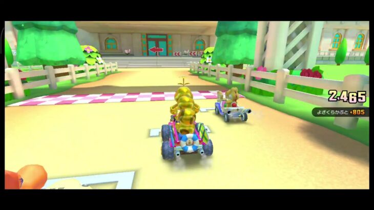 初見 見れたもんじゃない ド下手野郎のゲーム配信 ネタバレあり　マリオカートツアー