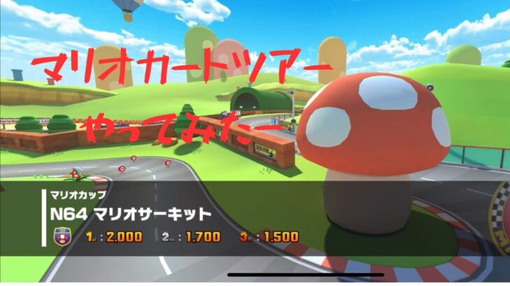 マリオカートツアーやってみた！
