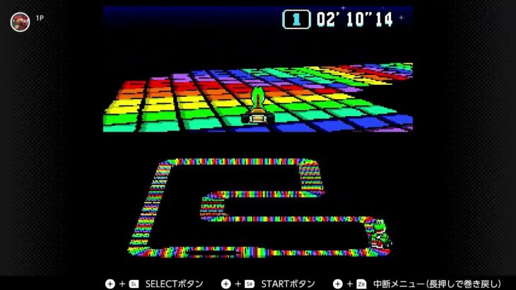 レインボーロード難しい…【スーパーマリオカート】