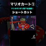 マリオカートショートカット崖超えやってみた！まじのギリギリ最後は気にしないで、#マリカー #上手すぎる#神ゲー