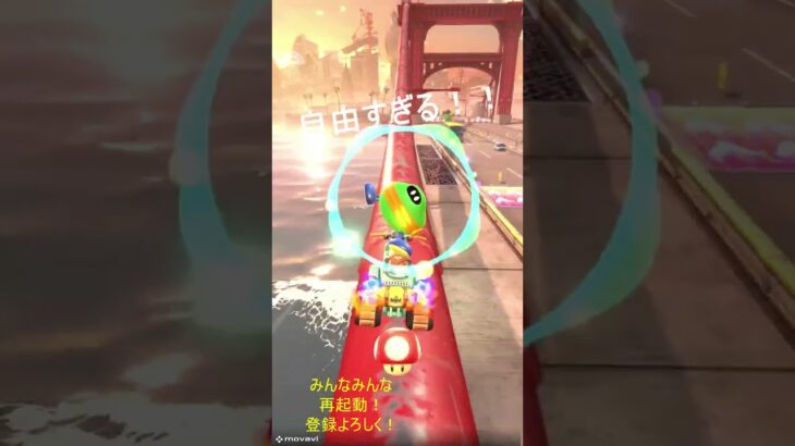 マリオカートワールド　自由すぎる！！