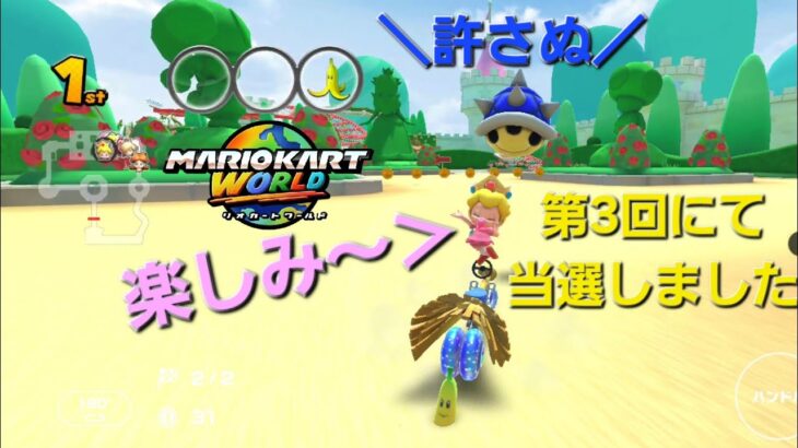 【マリカツ】ベビピチカップ マリオカートワールドセット当選した者の末路w