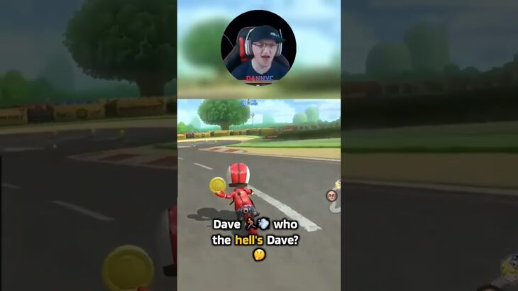 who the hell is dave? #mario #mariokart #nintendo #mariokart8deluxe #gaming #mariokarttour