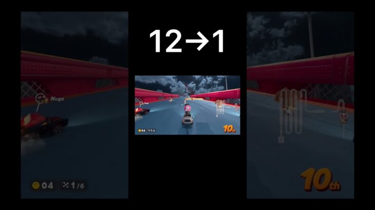 神ショートカットで11人抜き！！#マリオカートワールド