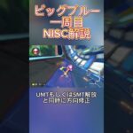 ビッグブルー1周目NISC解説#マリカ #マリオカート #マリカ8 #マリオカート8dx #マリオカート8デラックス #nisc #mariokart # すごい #エグい #解説 #shorts