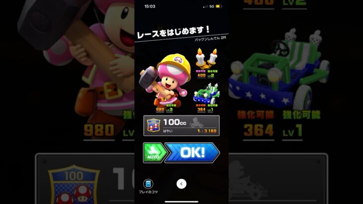 #296 マリオカートツアーをプレイ『パックンしんでん 2R』