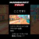 マリオカートツアー　シドニーサンシャイン2X　簡単NISC　グライダー飛行が必須です！