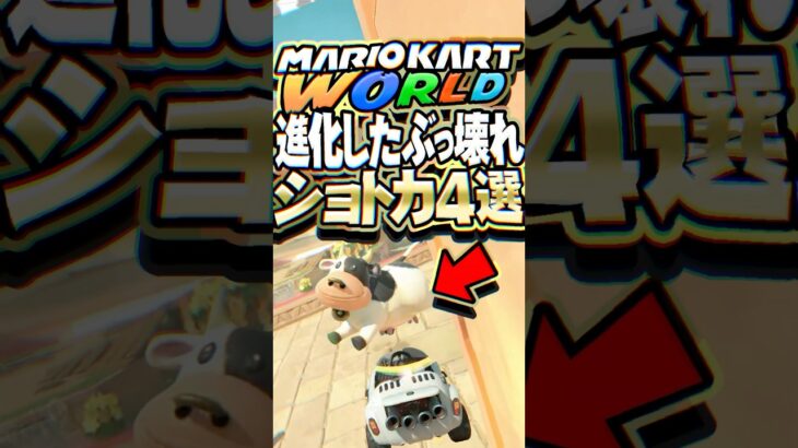 マリオカートワールド 30日で発見されたぶっ壊れショートカット4選