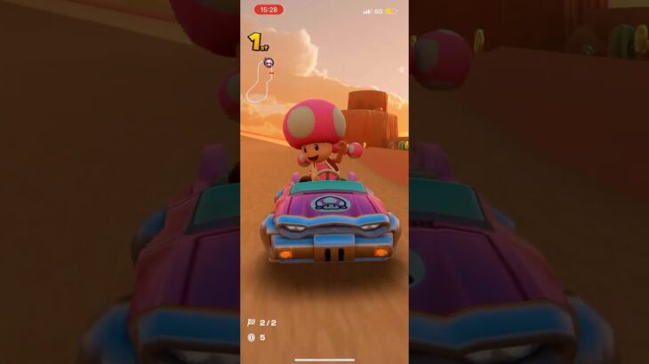 #318 マリオカートツアーをプレイ『VS巨大ほねクッパ』