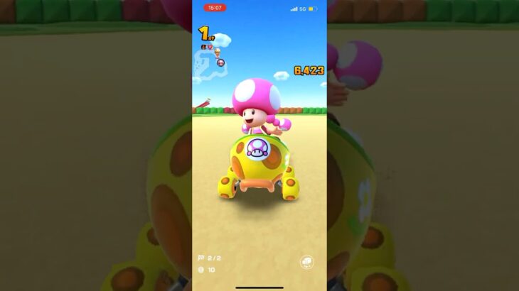 #326 マリオカートツアーをプレイ『SFC ノコノコビーチ 2RX』