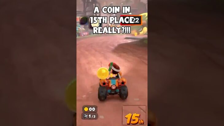 COIN IN 15TH PLACE REALLY?!!! UNLUCKY RANDOM BOX MARIO KART WORLD #mariokartworld #nintendoswitch2
