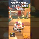 FIRST TO LAST PLACE IN 20 SECONDS MARIO KARTED CLASSIC MOMENT WORLD #mariokartworld #nintendoswitch2