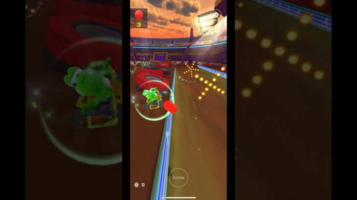 クラッシュするな GCワルイージスタジアム編 #mariokart #マリオカートツアー