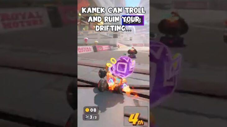 KAMEK CAN TROLL AND RUIN YOUR DRIFTING IN MARIO KART WORLD #mariokartworld #nintendoswitch2