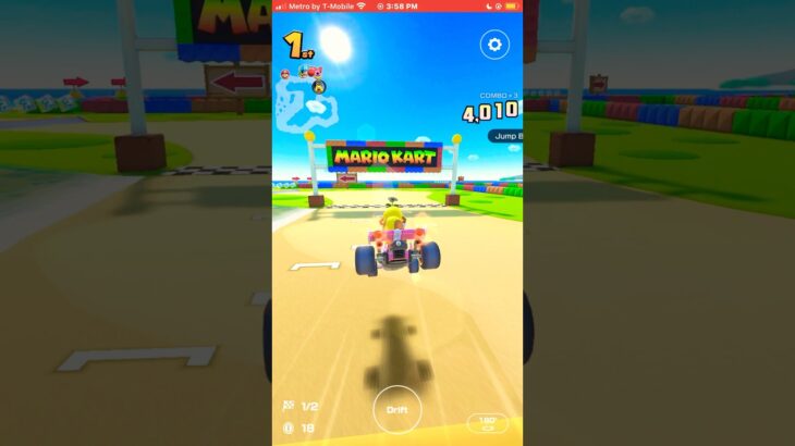 Mario Kart Tour Gameplay SUNSHINE TOUR Walkthrough Nintendo (Shorts) Mobile Games 2025