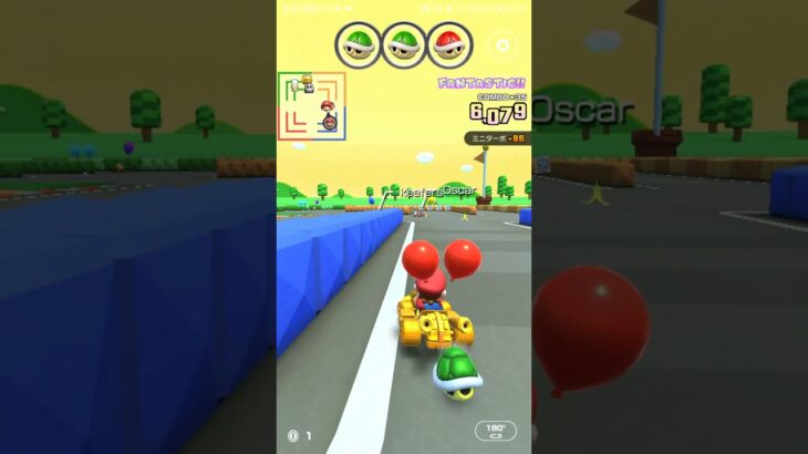 気ままにスコア上げ[リーグ戦] ＃マリオカートツアー＃Mario Kart Tour,＃GBA Battle Course1,＃Mario,#gba ,#nintendo
