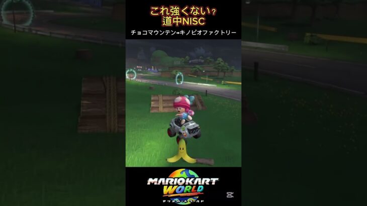 「マリオカートワールド」これ強くね？道中NISC‼️