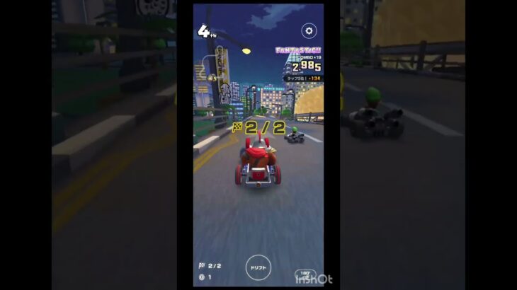 初心者がいくマリオカートツアーPart8その赤ノコは反則だろ！#ばずれ #マリオカート #マリオ #マリオカートツアー #music #song #anime ！