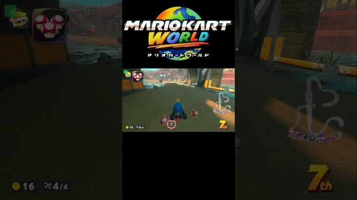 サンダーバグすぎ  #Shorts #nintendoswitch2 #マリオカートワールド #マリオ #mario