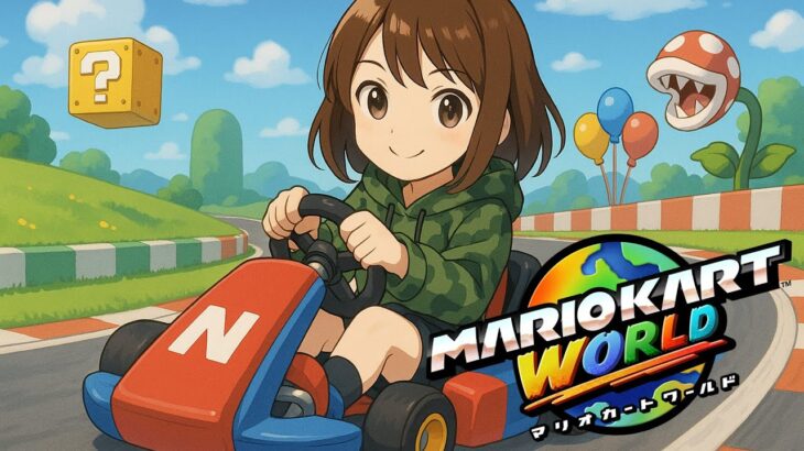 【マリオカート】夜練　＃Switch2 #shorts #マリカー #縦型配信 #vtuber