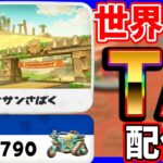 🔴【現世界６位】さんさん砂漠TA【マリオカートワールド マリカワールド マリワ】