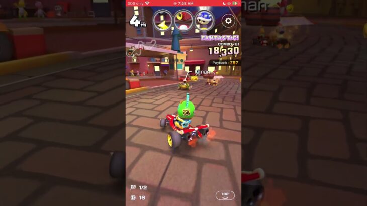 The Toad Is Blue! I Held a Drift Too Long! Rome Avanti 2T Run | Night Tour (2024) | Mario Kart Tour