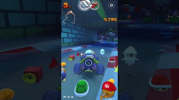 【オンライン対戦】イッヌVSネッコ【マリオカートツアー】 #マリオカートツアー #スマホ版マリオカート #ドカンツアー