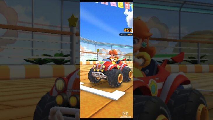 #マリオカートツアー 　デイジークルーザーをしました。