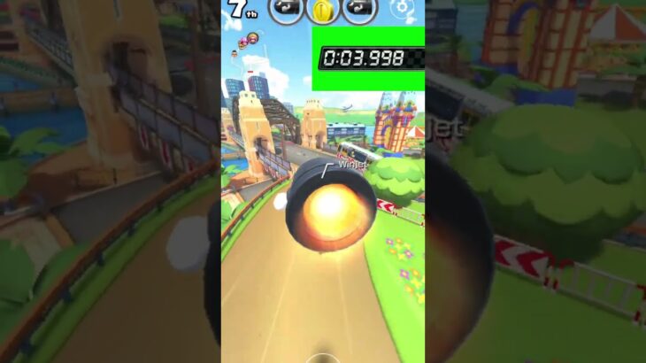 マリオカートツアー　シドニーサンシャイン 2 RX 10秒くらい使えるロングキラー