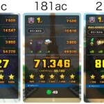 バカンスツアー前半リーグ 232,361pt｜マリオカートツアー