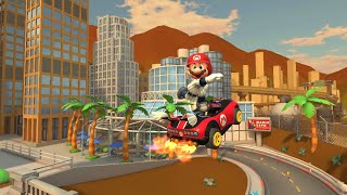 マリオカートツアー ロザンゼルスコースト 3 X フルコンボ 150cc　Mario Kart Tour los angeles laps 3 T Nonstop Combo 150cc