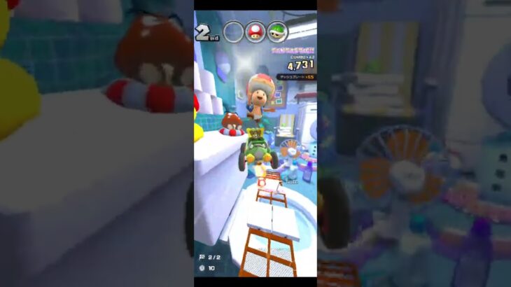 【臨時公開】久々のマルチ戦3　#マリオカートツアー #nintendo ,＃マリオカートツアー,#Squeaky Clean Sprint  RX＃バカンスツアー,＃Toad(Tourist)