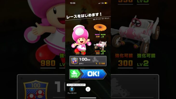 #345 マリオカートツアーをプレイ『Wii デイジーサーキット』