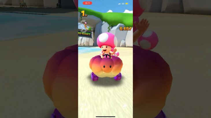 #346 マリオカートツアーをプレイ『N64 ノコノコビーチ』