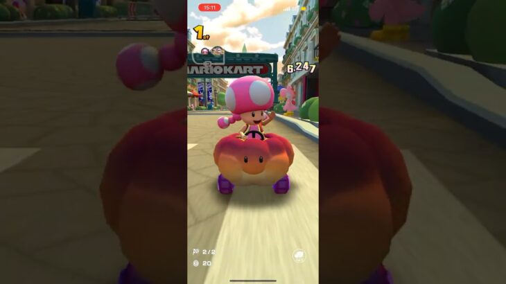 #373 マリオカートツアーをプレイ『パリ プロムナード』